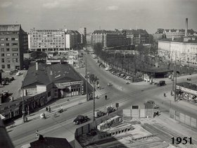 Gammel Kongevej - Vester Farimagsgade 12. aptil 1951.jpg